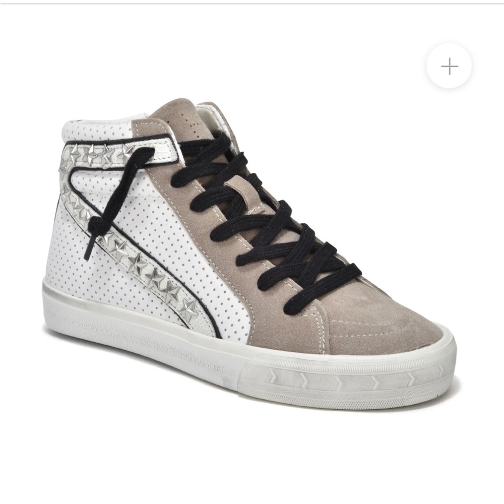 Vintage Havana High Top Zipper Shoes